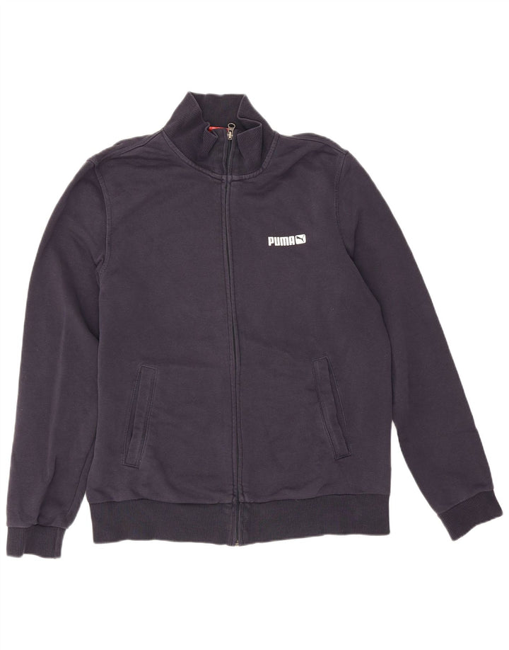 Puma Mens Tracksuit Top Jacket Médio Azul Marinho