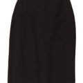 Saia lápis feminina Marks & Spencer St. Michael Reino Unido 8 pequena W26 preta