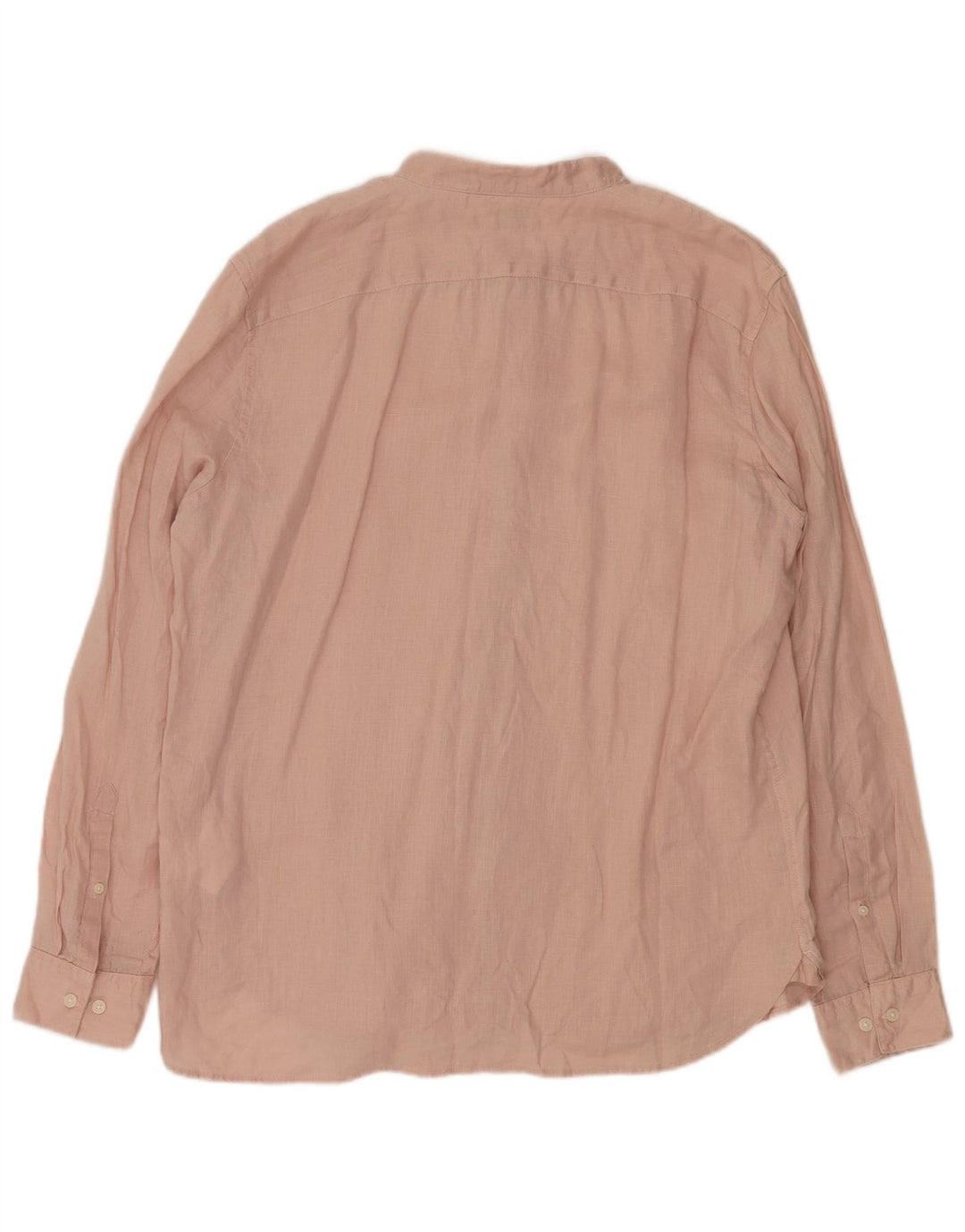 Timberland Mens Slim Fit Camisa XL Linho Rosa