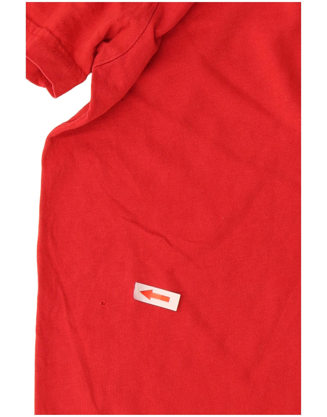 Camiseta gráfica masculina The North Face Top médio algodão vermelho