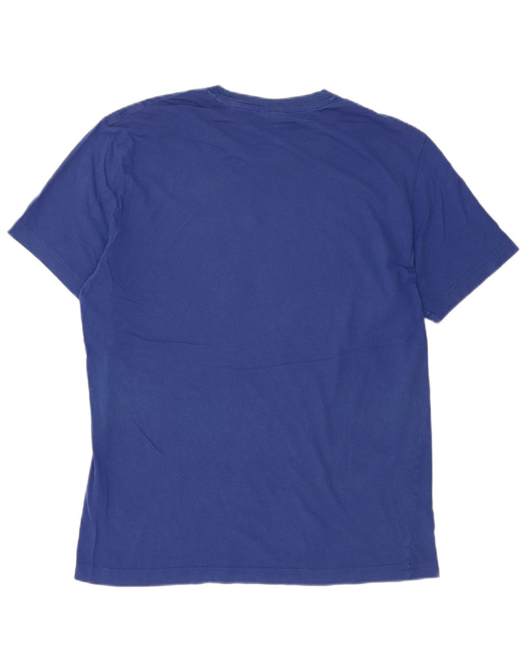 Camiseta masculina estampada Champion algodão azul médio