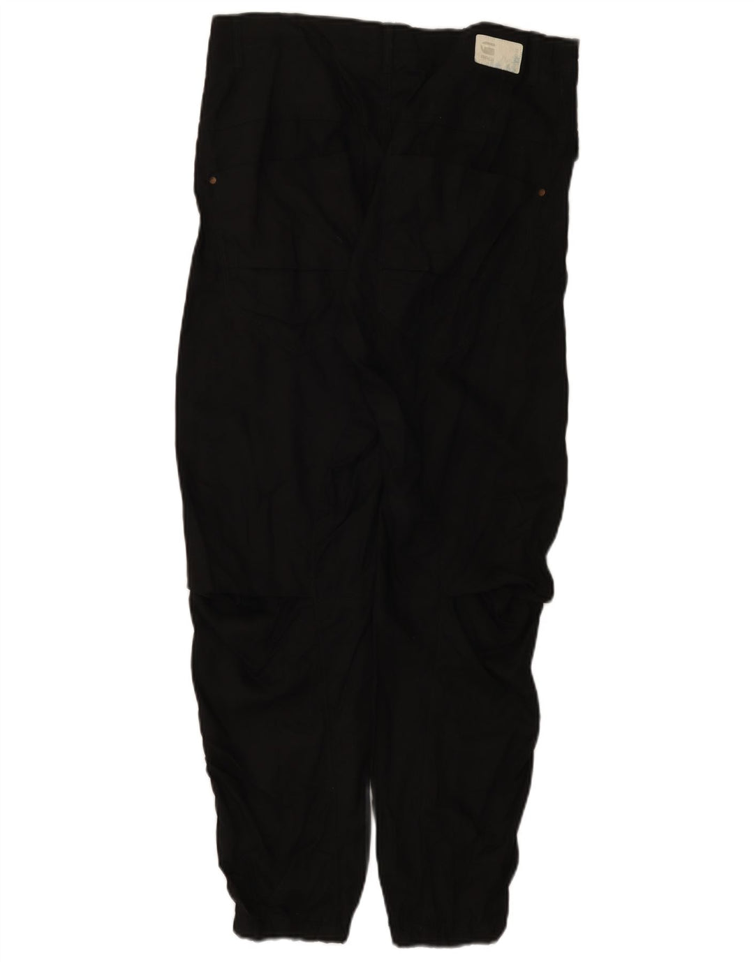 Calça cargo feminina G-Star W28 L27 preta Lyocell