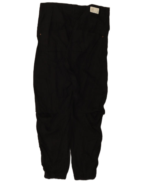 G-Star Womens Joggers Cargo Trousers W28 L27 Black Lyocell