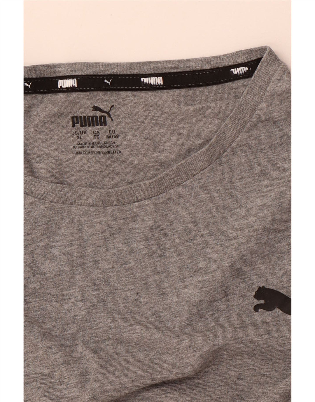 Camiseta masculina PUMA XL cinza