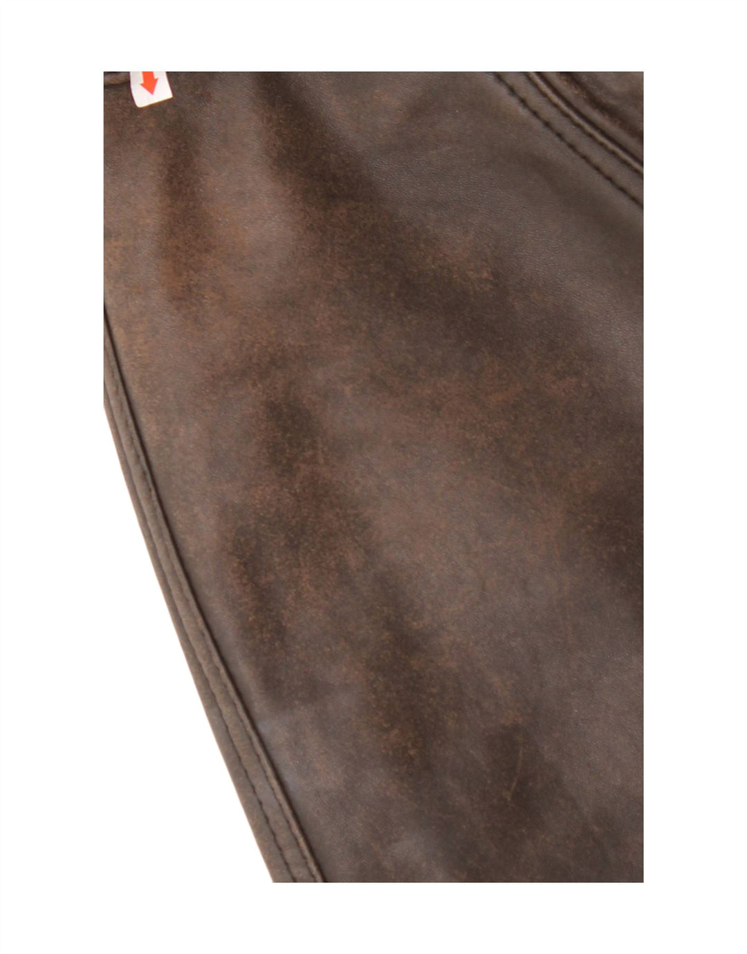 Casaco de couro masculino MARCOS IT 50 grande couro marrom