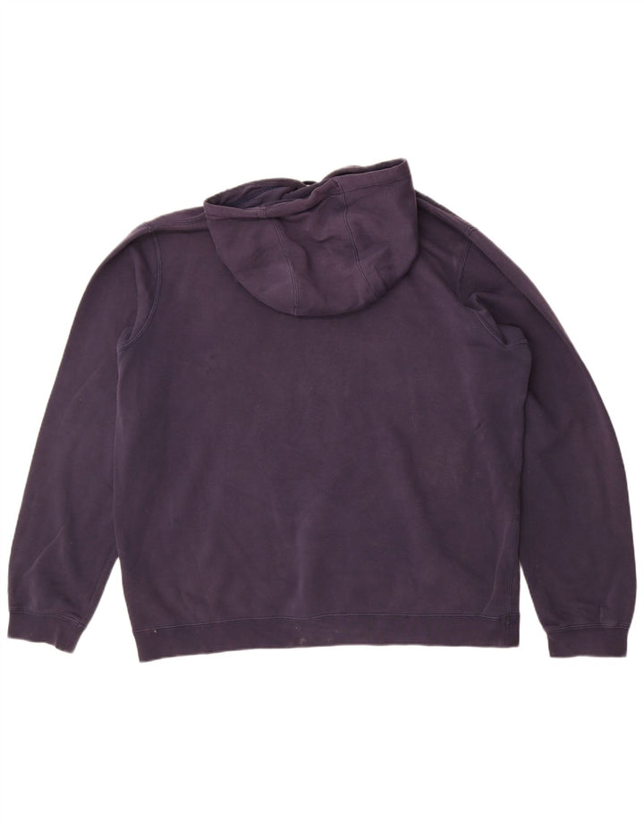 Nike masculino gráfico moletom com capuz XL azul marinho algodão