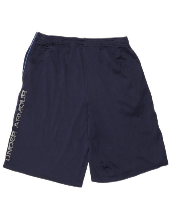 Under Armour Boys Graphic Sport Shorts 13-14 Years XL Navy Blue Sports