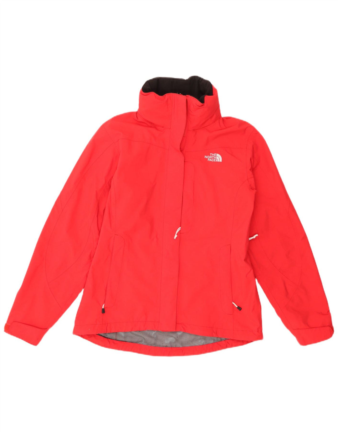 Jaqueta de chuva feminina com capuz grande Hyvent THE NORTH FACE Reino Unido 36 pequena vermelha