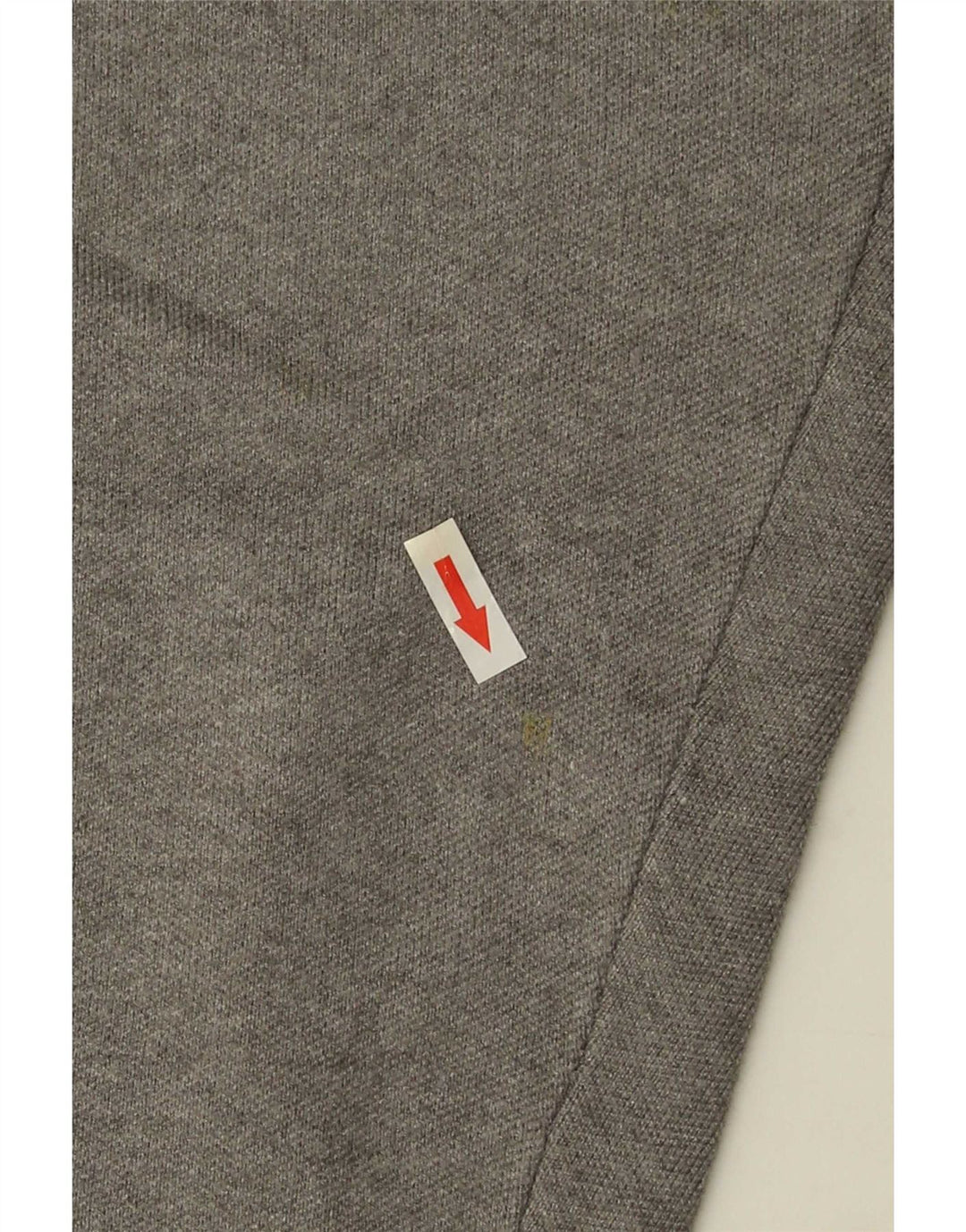 Calça de treino masculina Zara Joggers pequena viscose cinza