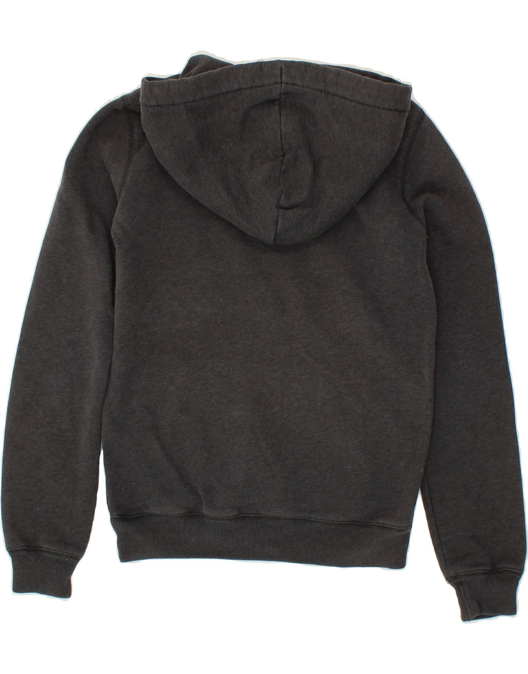 JACK WILLS Womens Graphic Hoodie Jumper UK 6 XS  Grey Cotton Vintage Jack Wills and Second-Hand Jack Wills from Messina Hembry 