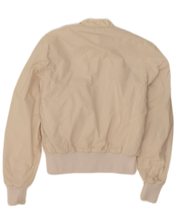 Jaqueta bomber feminina North Sails UK 10 pequena poliamida branca