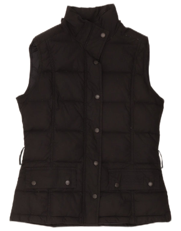 Colete acolchoado feminino Barbour UK 10 pequeno preto