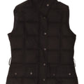 Colete acolchoado feminino Barbour UK 10 pequeno preto