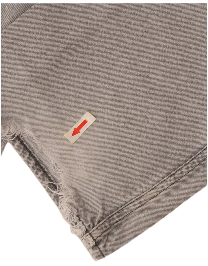 Jeans retos masculinos G-Star W29 L30 algodão cinza