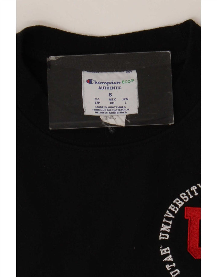 Champion moletom gráfico masculino jumper pequeno algodão preto