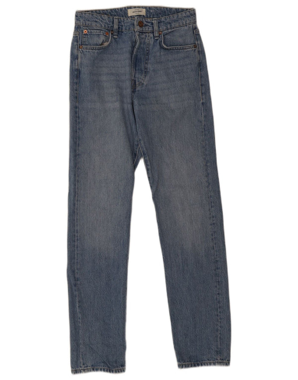 Jeans masculinos Jack & Jones Slim W27 L32 algodão azul