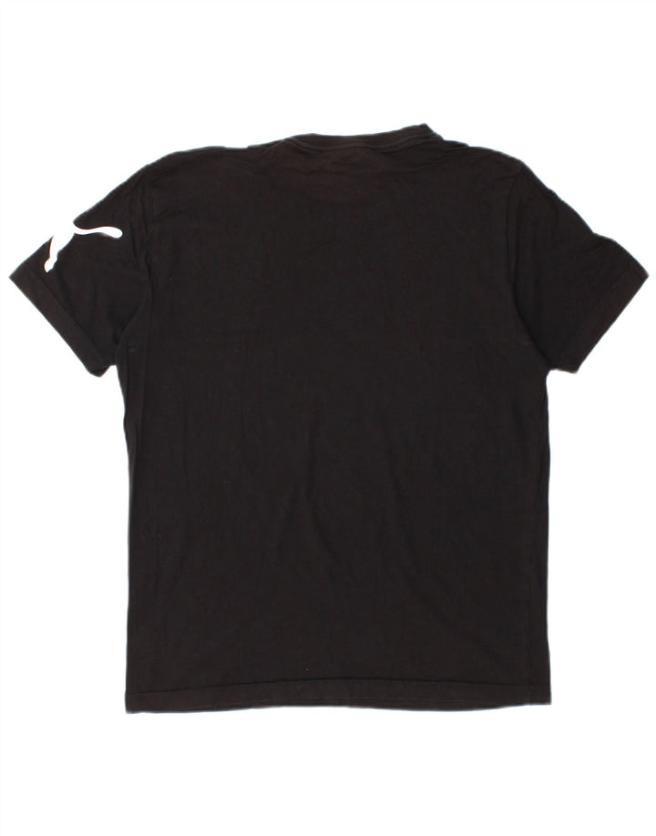 Puma Camiseta Masculina Graphic Top Pequeno Preto