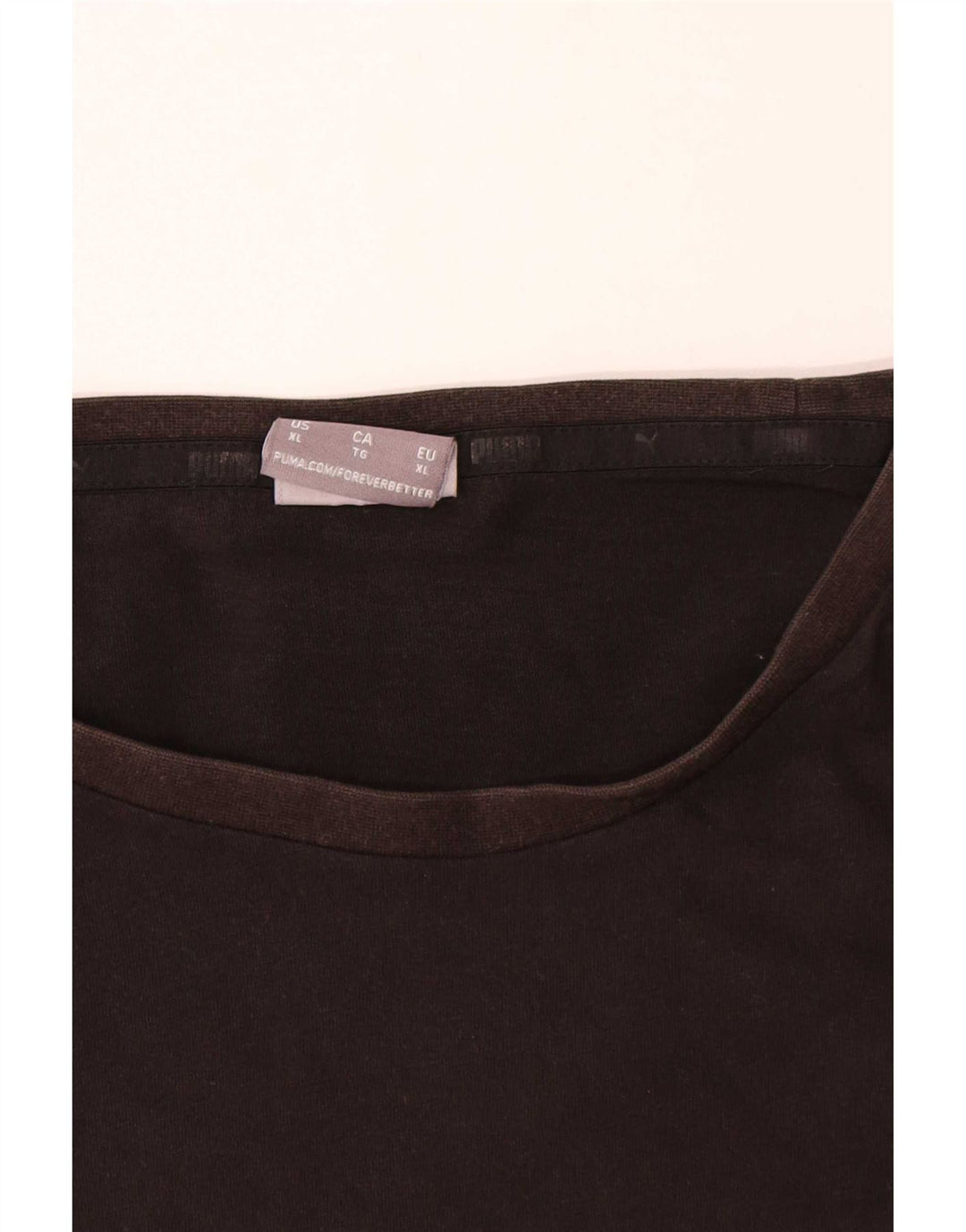 Camiseta masculina Puma Top XL algodão preto