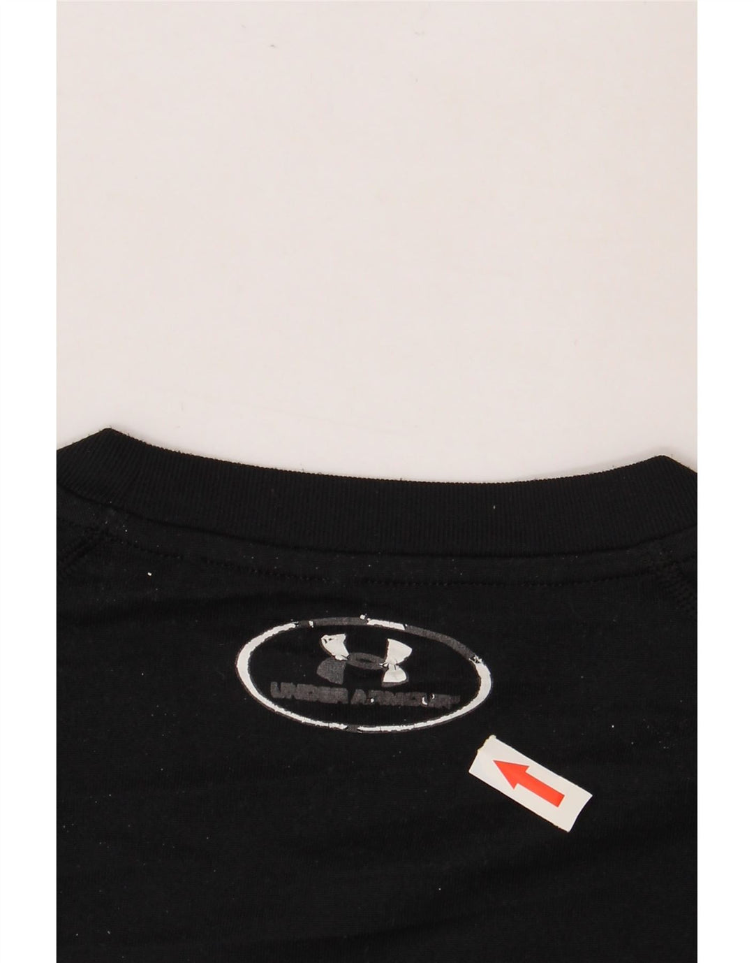 UNDER ARMOUR Camiseta masculina Heat Gear Top pequeno poliéster preto