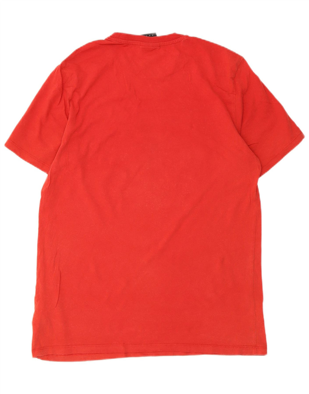Camiseta masculina gráfica Umbro Top médio algodão vermelho