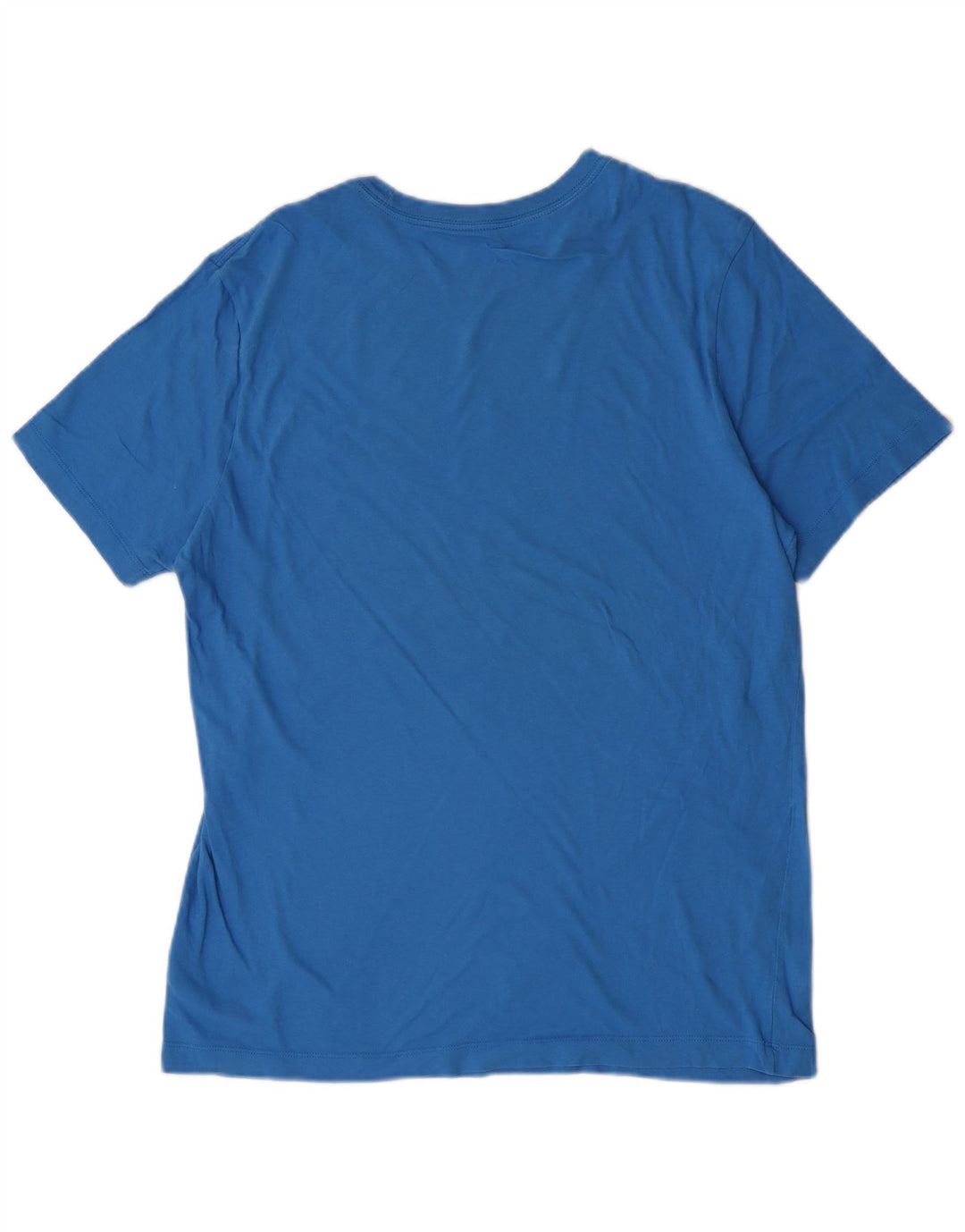 Camiseta Nike masculina gráfica top grande algodão azul