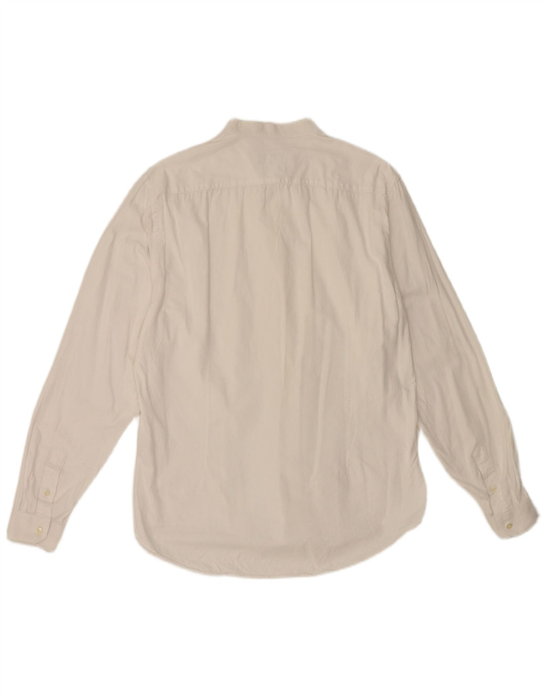 Camisa masculina Zara Slim Fit XL algodão branco