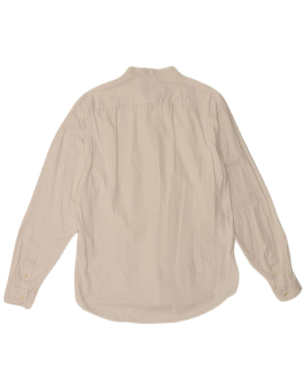 Camisa masculina Zara Slim Fit XL algodão branco
