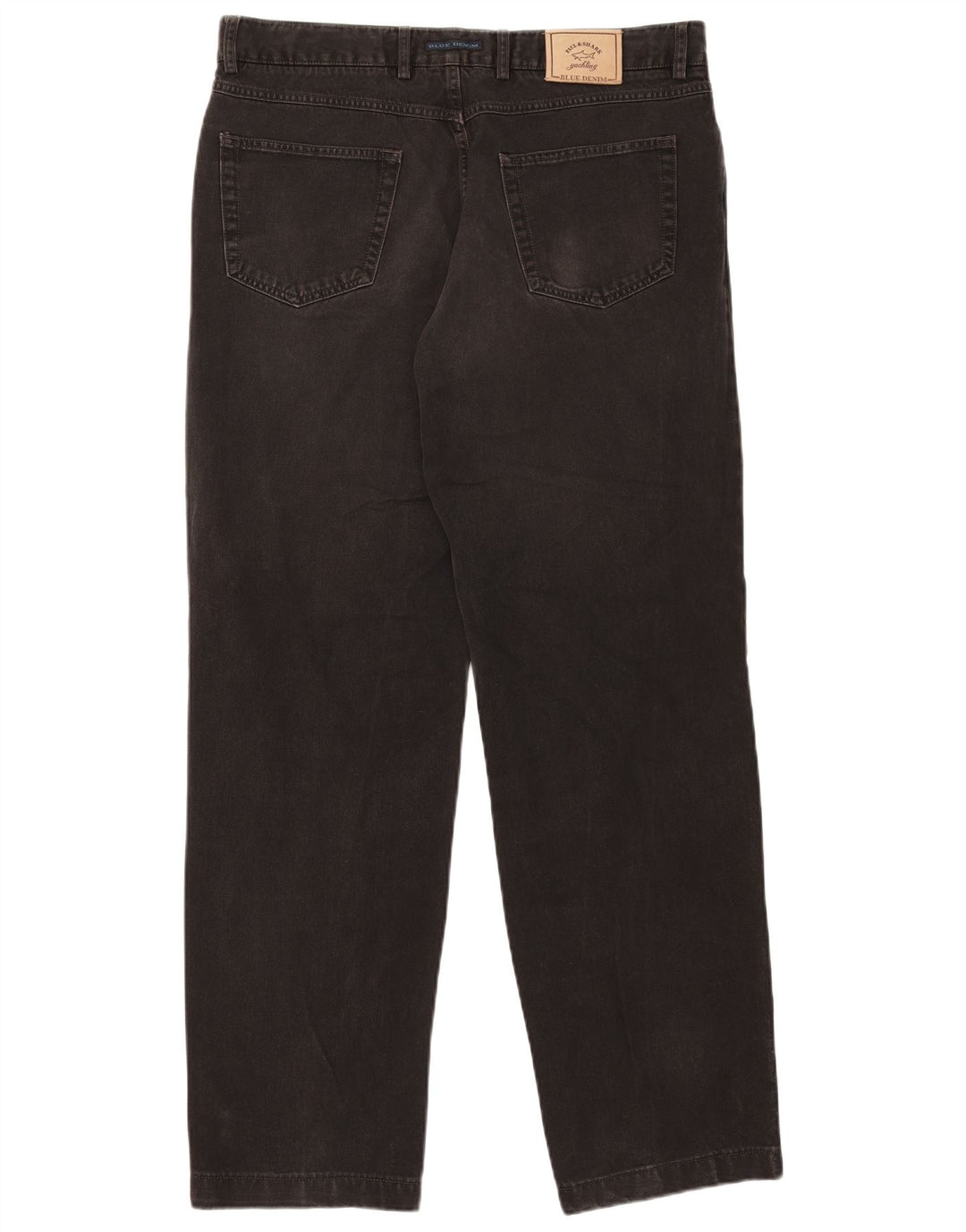 Calça jeans reta feminina Paul & Shark W36 L33 marrom