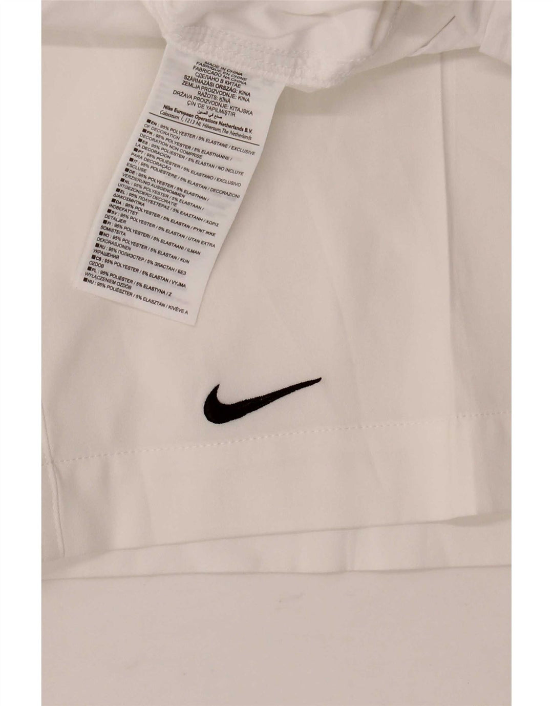 Nike Mens Barcelona Chino Shorts W38 XL Branco Poliéster