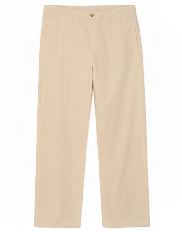 Calça Chino Masculina Kappa Perfect Fit Straight IT 52 XL W36 L31 Branca