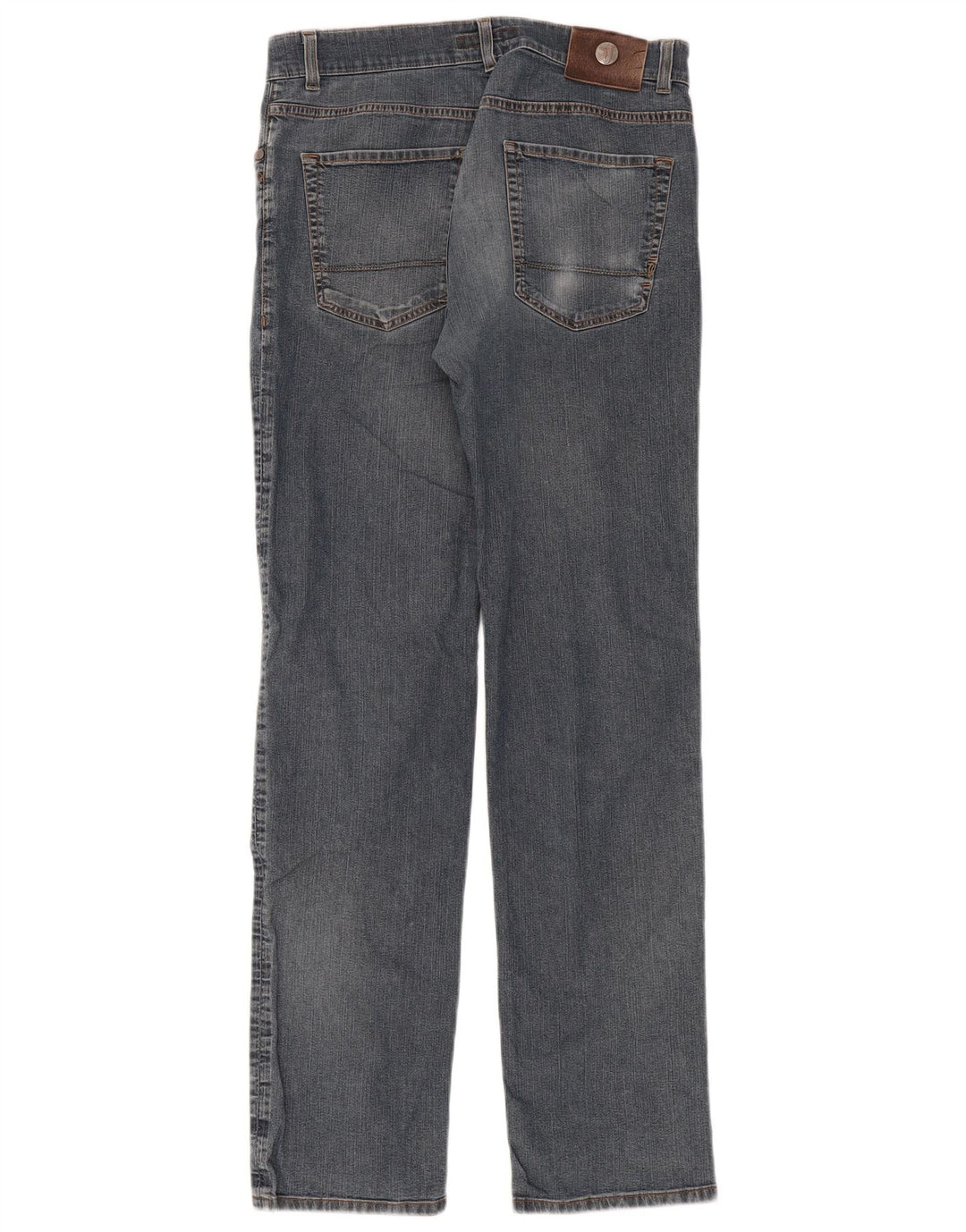 Jeans retos femininos Trussardi W32 L32 azul