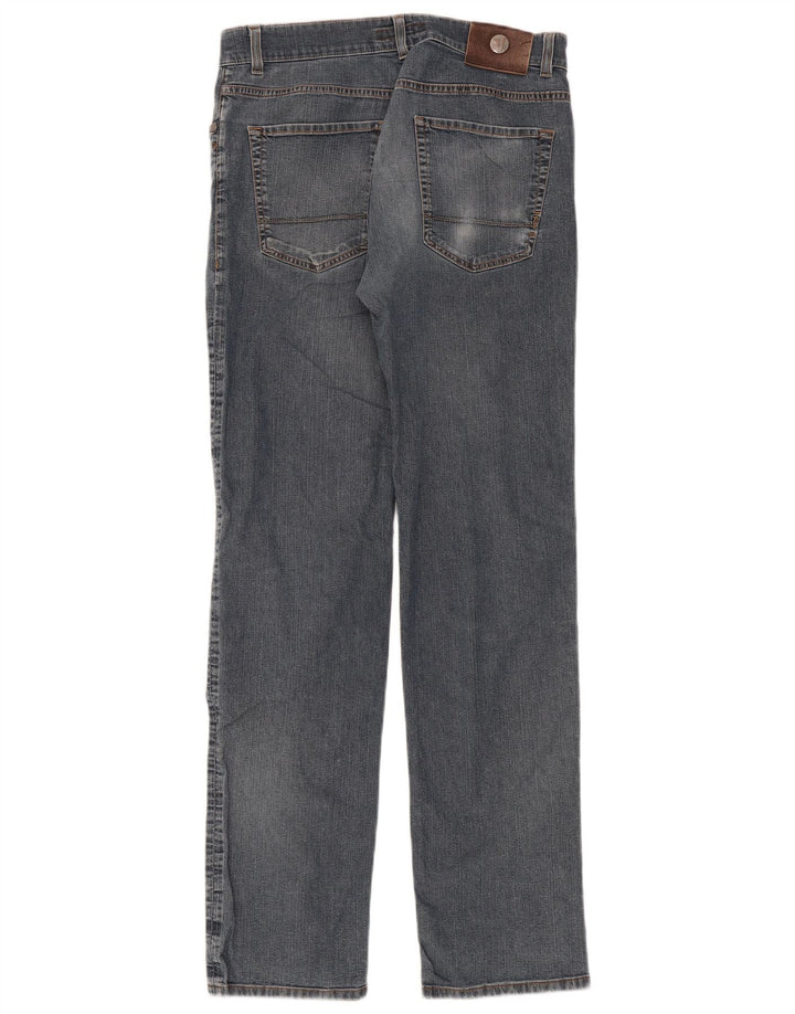 Jeans retos femininos Trussardi W32 L32 azul