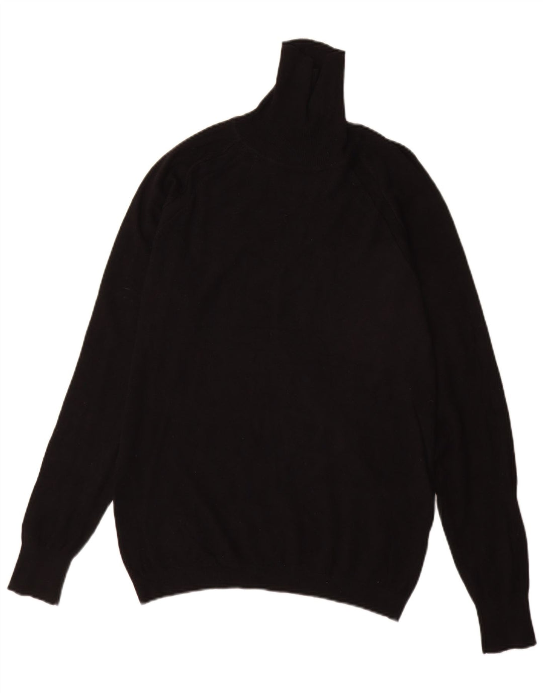 Suéter masculino Zara com gola redonda médio preto