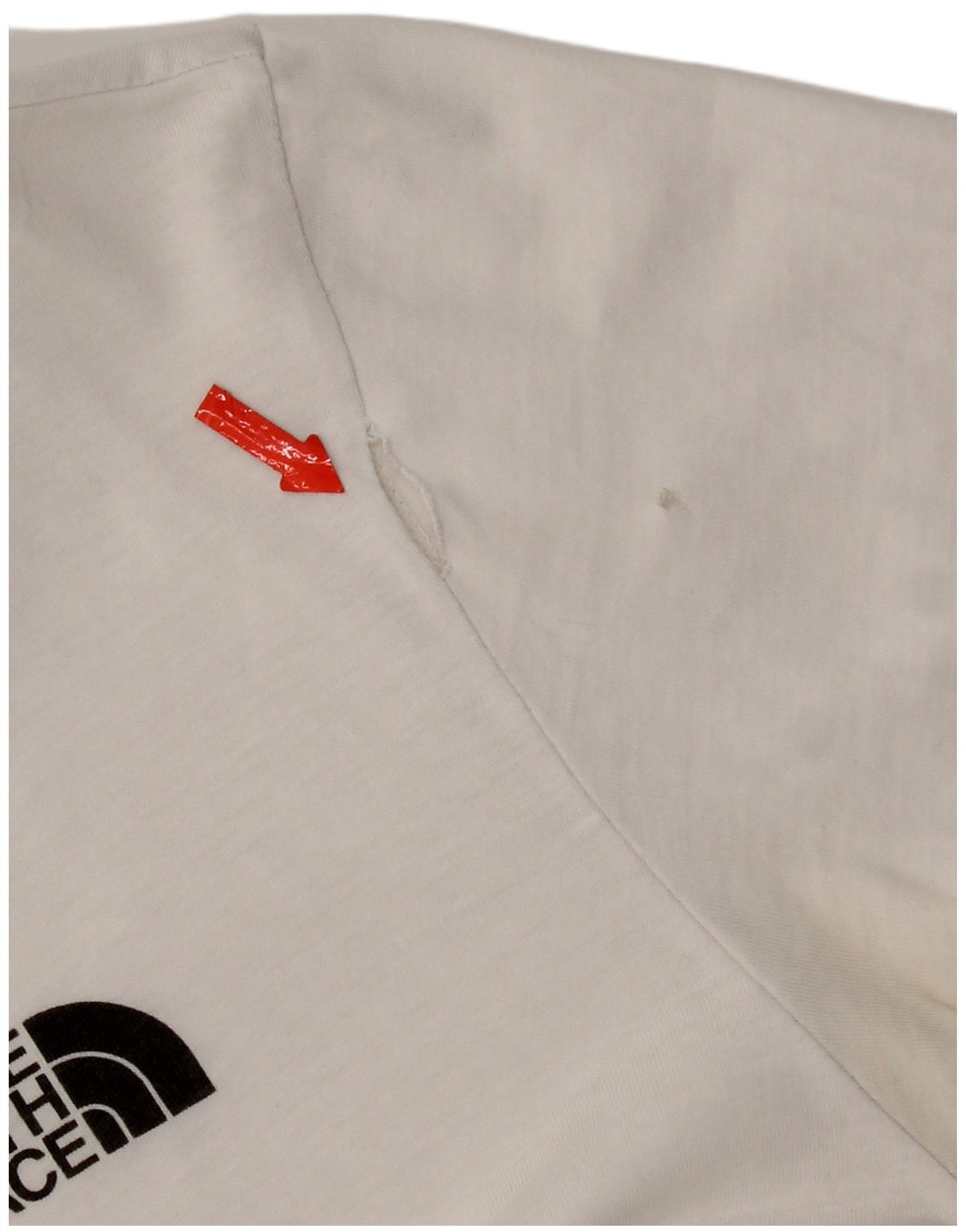 Camiseta feminina The North Face Top médio algodão branco
