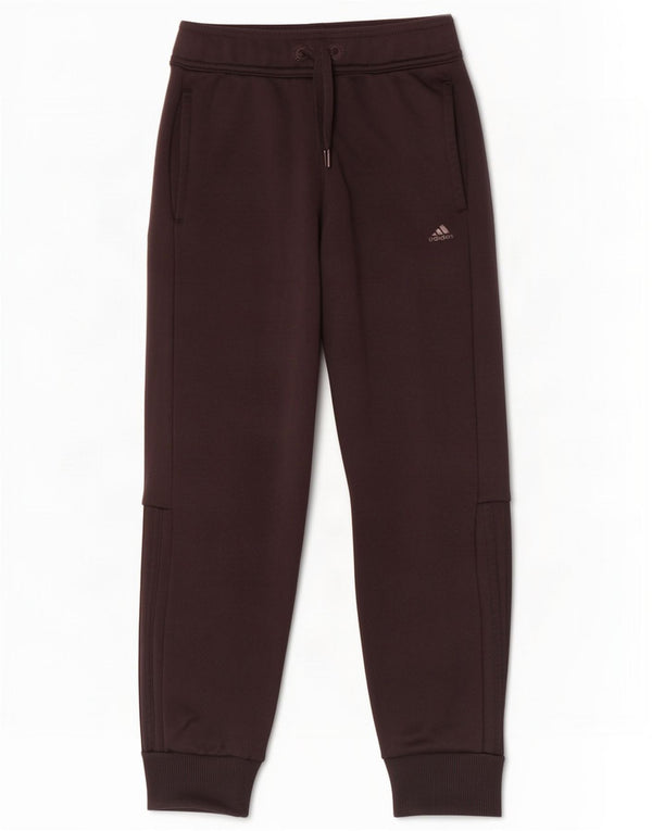 Adidas meninos calças de treino joggers 11-12 anos preto poliéster