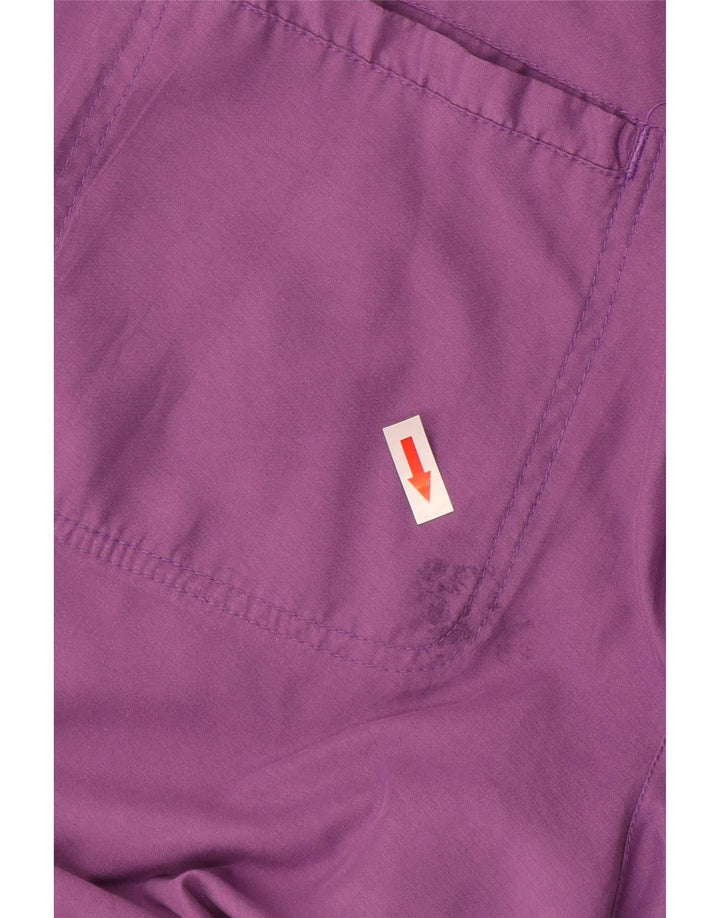 Calça de treino feminina CHAMPION UK 14 grande poliéster roxo