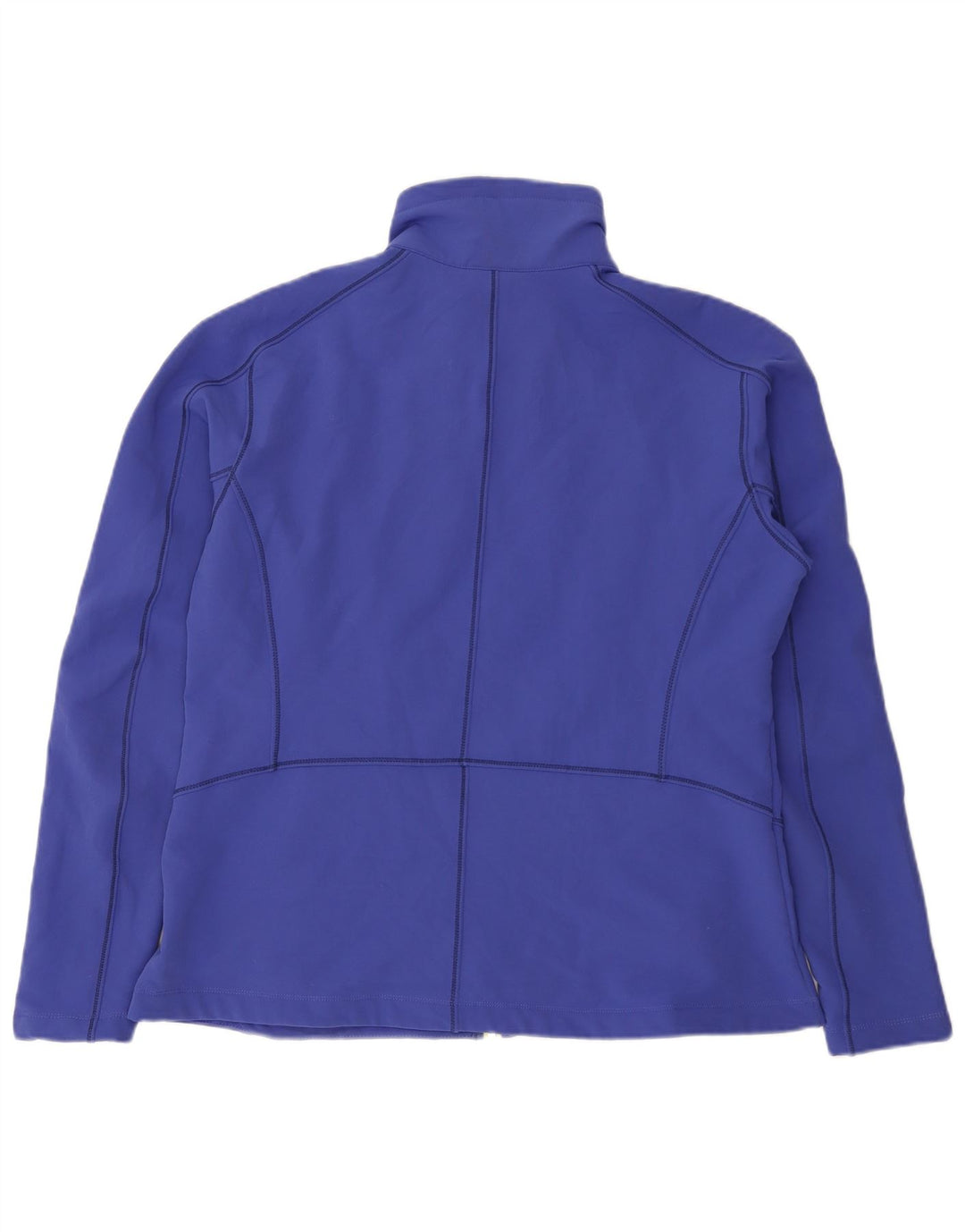 Jaqueta Columbia Feminina Treino UK 18 XL Azul Poliéster