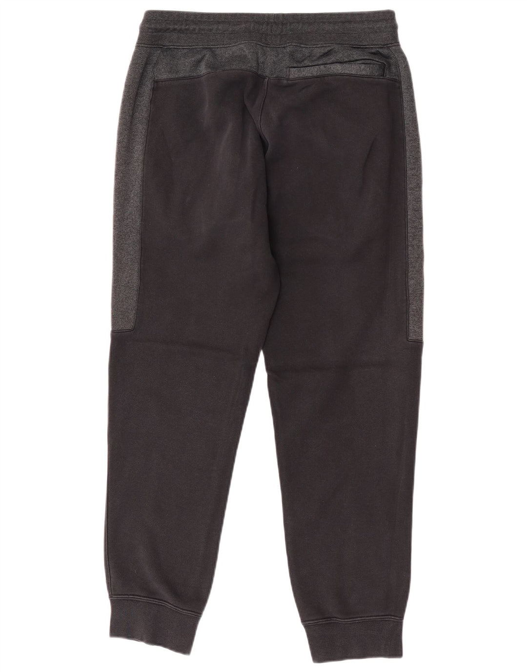 Calça de treino masculina Nike joggers médio preto colorblock algodão