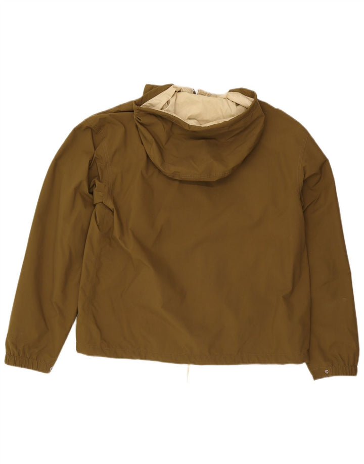 Jaqueta de esqui masculina com capuz The North Face Reino Unido 38 Nylon cáqui médio