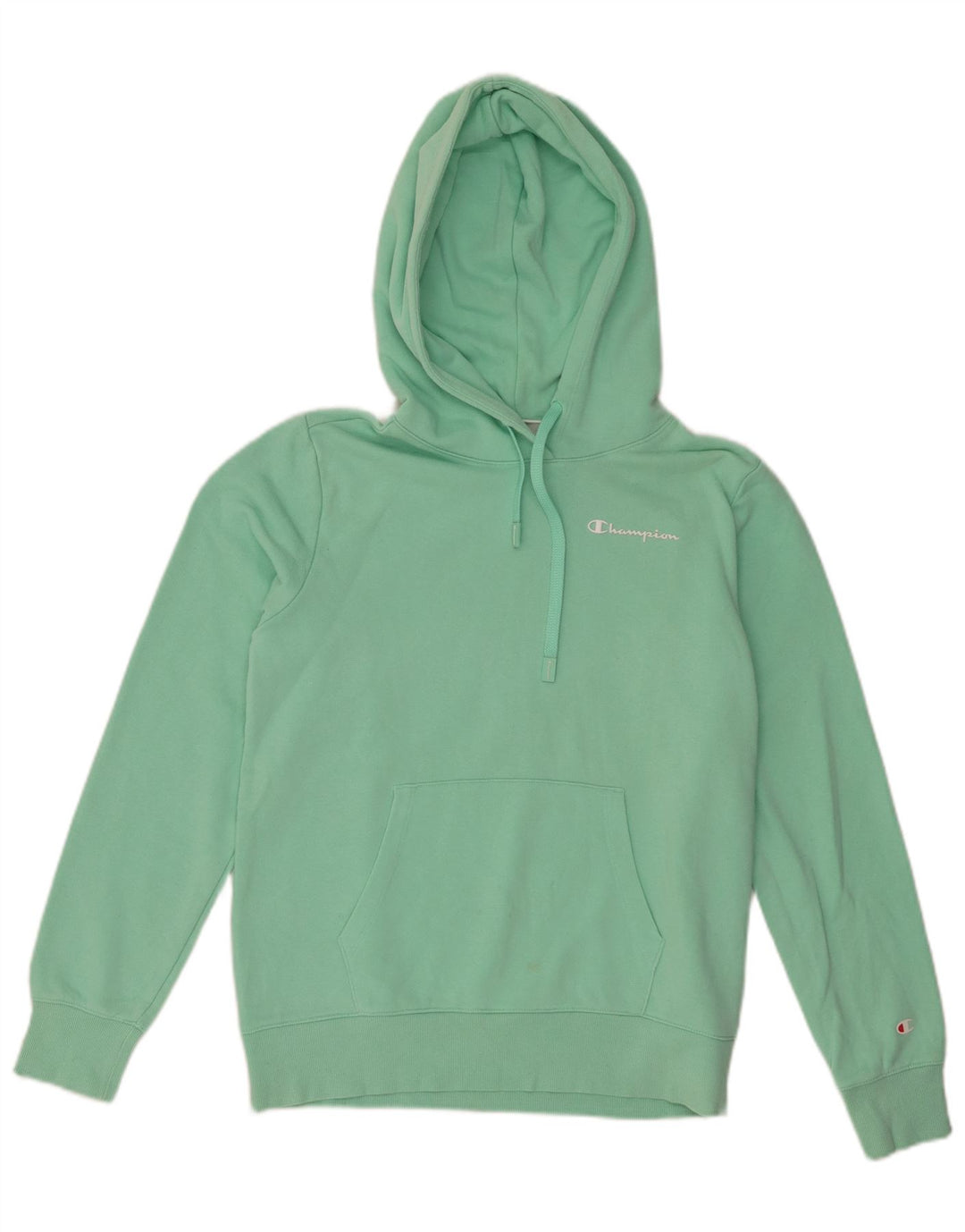 Jumper com capuz feminino Champion UK 14 verde médio