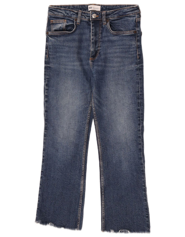 Calça jeans feminina Zara EU 38 pequena W28 L24 azul