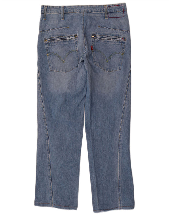 Jeans retos femininos Levi's W31 L30 azul