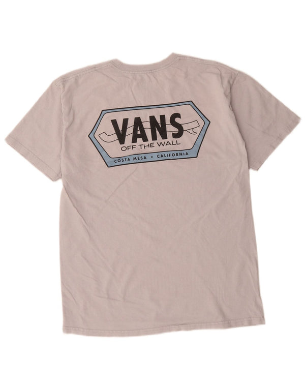 Camiseta masculina Vans Graphic cinza médio algodão