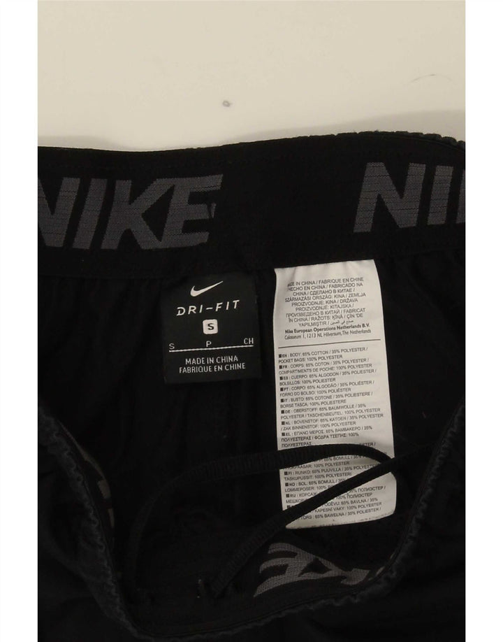 Nike Mens Dri Fit Sport Shorts Pequeno Algodão Preto