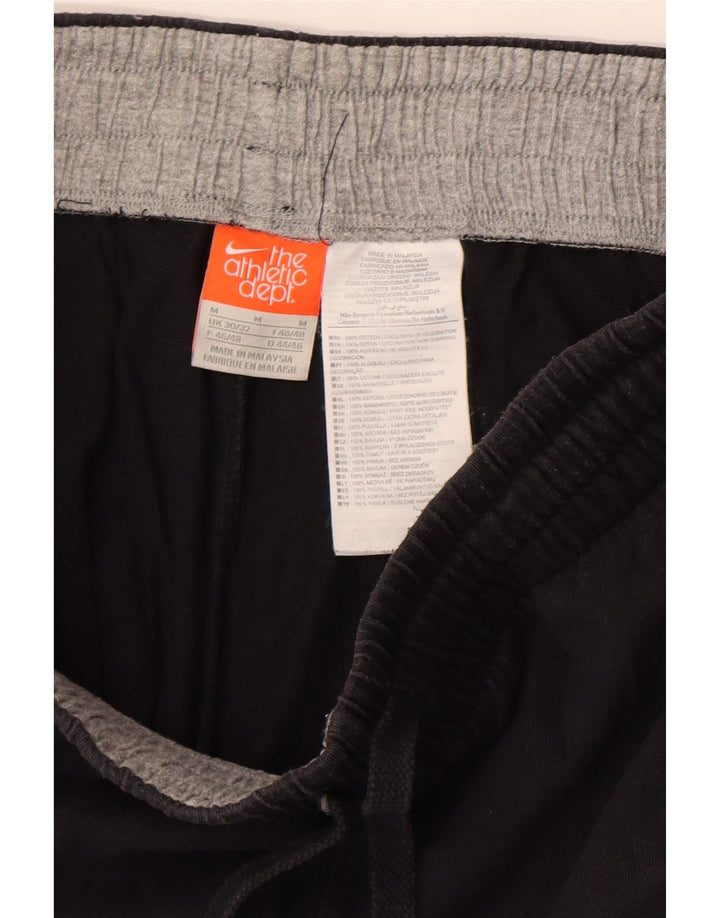 Shorts esportivos masculinos Nike médio preto algodão