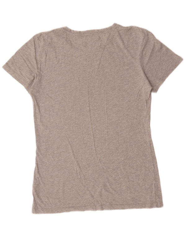 Calvin Klein Jeans Camiseta masculina gráfica Top UK 14 Grande algodão cinza