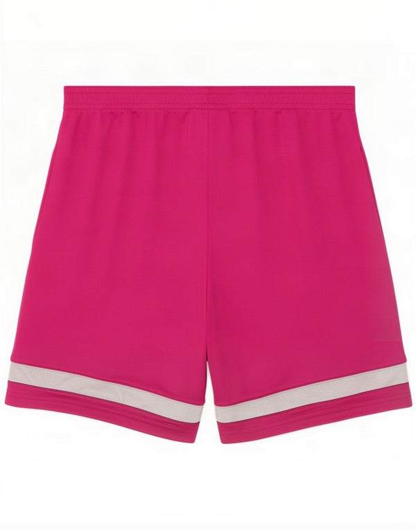 Nike Womens Sport Shorts UK 14 Medium Pink Colourblock Poliéster