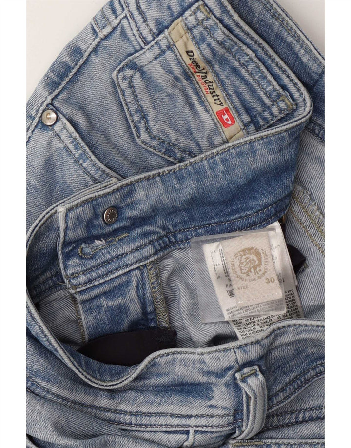 Jeans Slim Feminino Diesel W30 L34 Azul Algodão