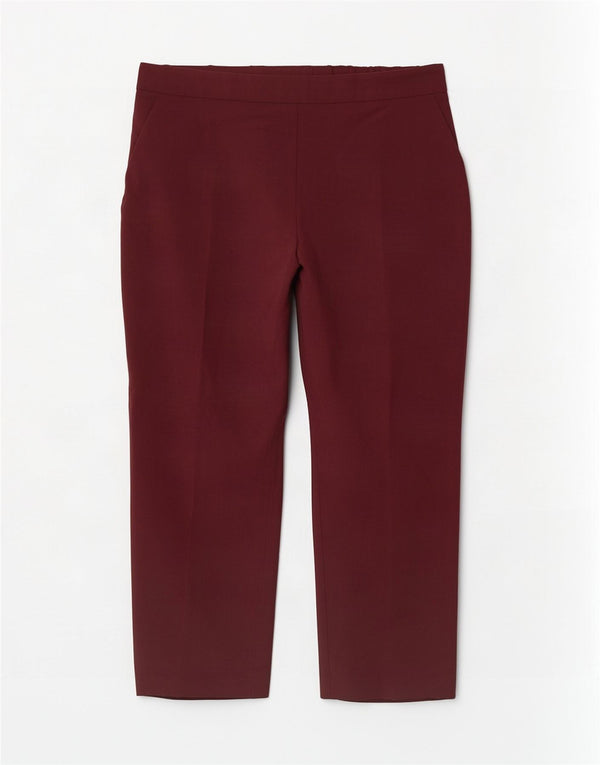 Calça masculina Marks & Spencer Classic Fit casual Reino Unido 18 XL W38 L26 marrom
