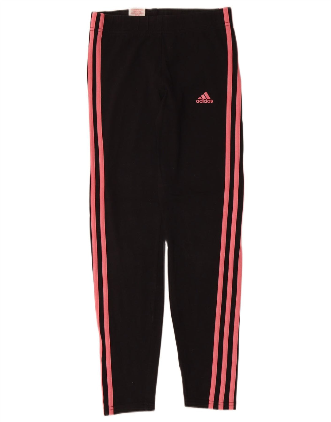Calças de treino para meninas ADIDAS 13-14 anos preto algodão
